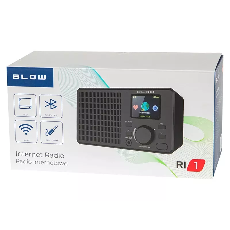 BLOW Radio RI1 interneta radio