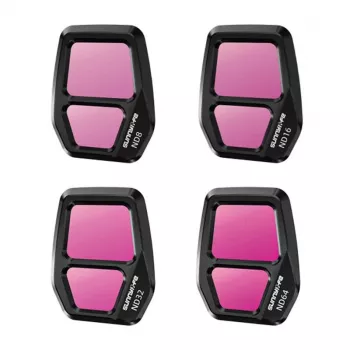 Filtru komplekts objektīvam Sunnylife A3S-FI926 AIR 3S ND8 ND16 ND32 ND64 saderīgs ar drona kameru