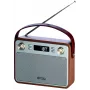Auto radio MANTA RDI915X — FM uztvērējs ar Bluetooth 2.1, USB, microSD, 1200 mAh akumulatoru, 10 W jaudu