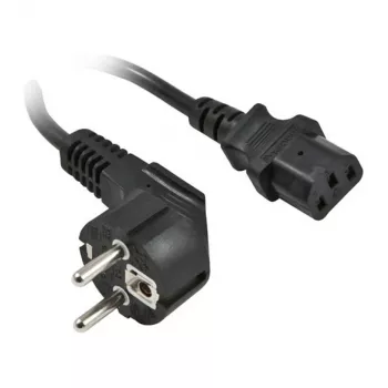 Synergy 21 S215387 2m CEE7/7 Schuko C13 savienotāja strāvas kabelis melns (S215387)