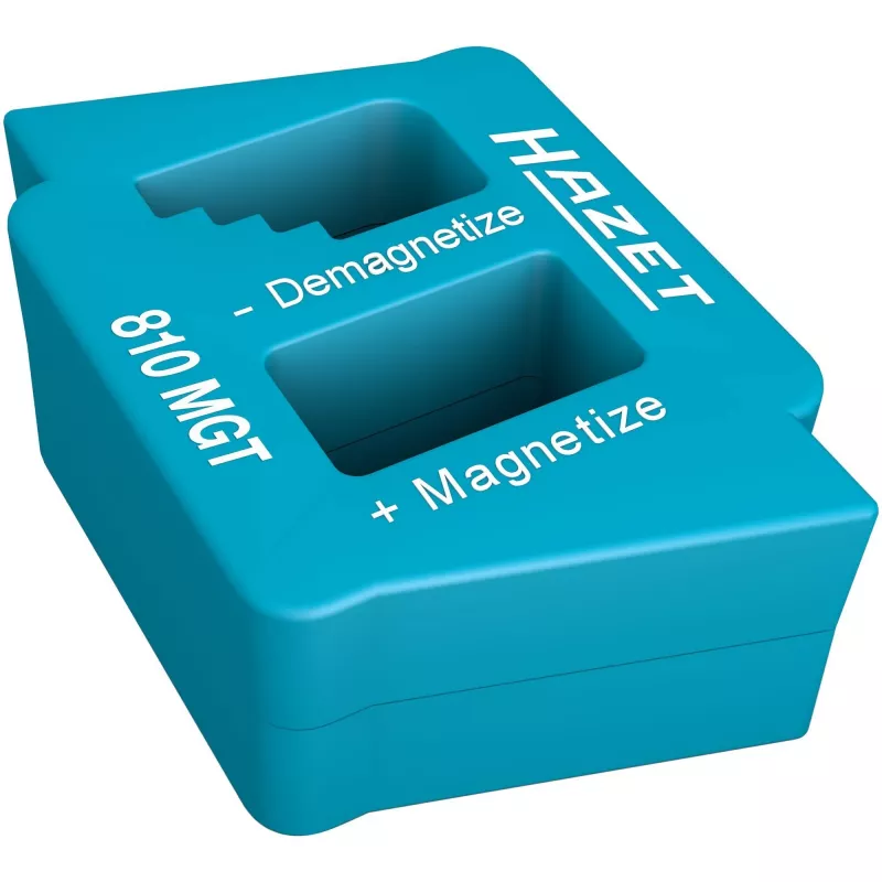 Hazet 810MGT magnetizētājs/demagnetizētājs — kompakts rokas instruments uzgaļu magnetizēšanai un demagnetizēšanai