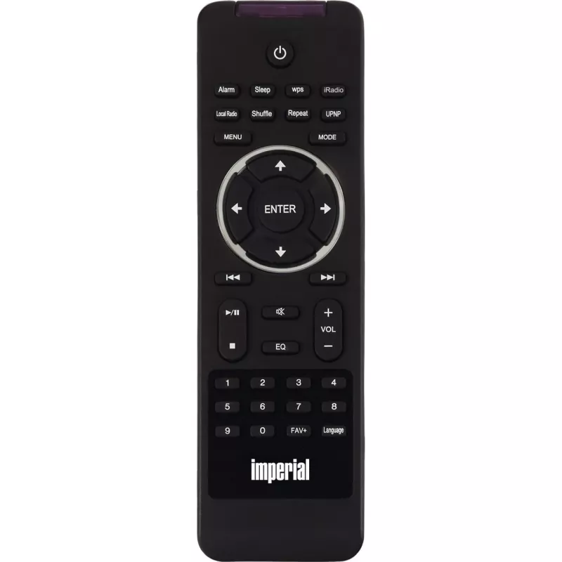 DABMAN i110 WLAN interneta radio + multivides atskaņotājs, koka korpuss