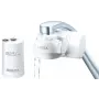 BRITA ON TAP V CU CE2 (1052067) – krāna ūdens filtrs, 4 posmi, 600 L, 3 režīmi, balts