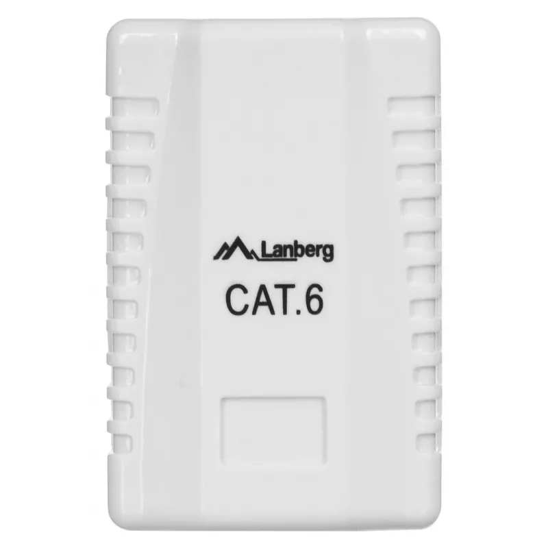 LANBERG OU6-0001-W pieslēguma kārba RJ-45, Cat6, balta