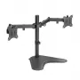 LOGILINK BP0099 monitora statīvs 2 ekrāniem, līdz 81,3 cm (32 collas), VESA 75x75–100x100, maks. 8 kg, melns