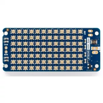 Arduino MKR RGB Shield - RGB vairogs - zils - 27 mm x 61,5 mm (ASX00010)