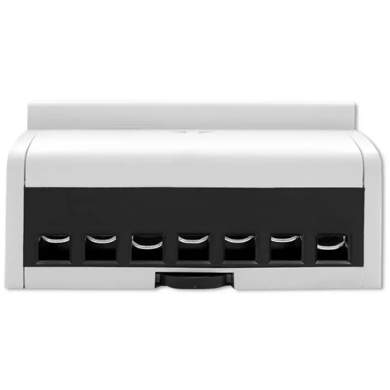 Qoltec Trīsfāžu Divvirzienu Elektroniskais Skaitītājs | DIN sliedes enerģijas patēriņa mērītājs | 400V | 100A | LCD | 4P