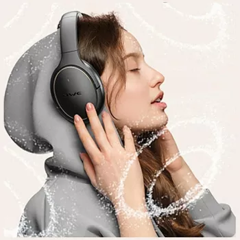 Awei AT20 Bluetooth austiņas ANC ENC 6.0 — bezvadu pilna izmēra austiņas ar ANC un ENC