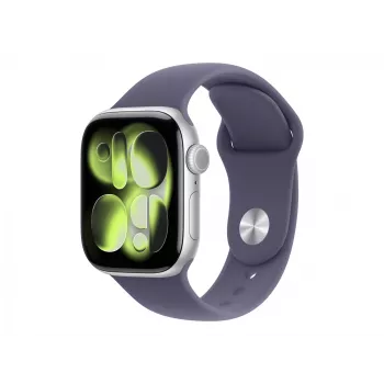Apple Watch Series 11 GPS + Cellular 42mm Space Grey Aluminium Case ar Black Sport Band - S/M
