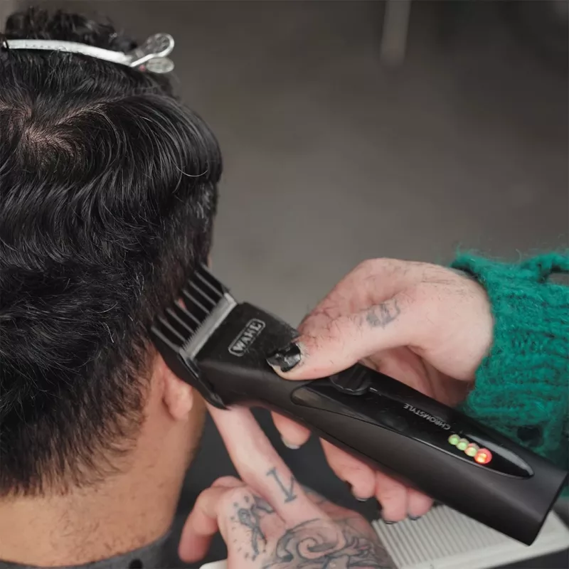 Wahl ChromStyle Black matu griešanas mašīna ar litija jonu akumulatoru