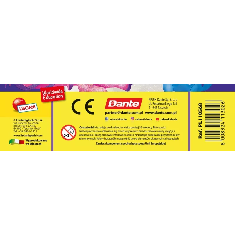 Marķieru komplekts Liscianigiochi Moon Academy — Mēness marķieri (304-PL110568)