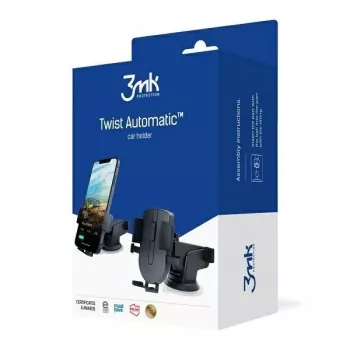 3MK universāls automātiskais telefona turētājs Twist