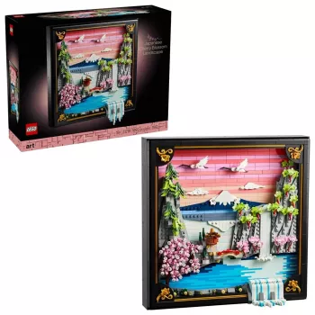 LEGO ART 31218 Japānas ķiršu ziedu ainava