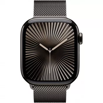 APPLE Watch Series 10 GPS + Cellular 42mm Slate Titanium Korpusā ar Slate Milanese Cilpu