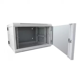 ALLNET SMB6606 Pelēks servera skapis, 23 kg, kompakts tīkla/servera korpuss