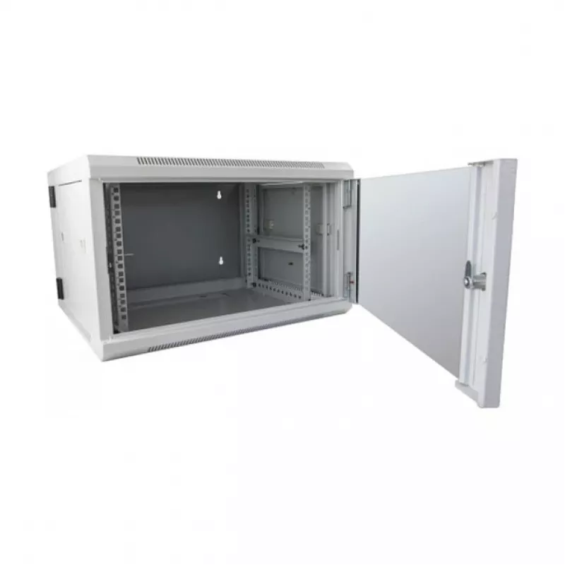 ALLNET SMB6606 Pelēks servera skapis, 23 kg, kompakts tīkla/servera korpuss