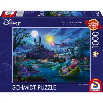 Puzle Schmidt Spiele 58046 — 1000 gabali, multfilmu tēma, 12+ gadiem