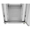 Grīdas stāvošs 19 inch servera skapis 27U 800x1000 mm pelēks perforēts ar LCD durvīm LANBERG (plakanā iepakojumā)