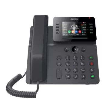 IP telefons Fanvil V64 Melns 12 līnijas LCD Wi-Fi