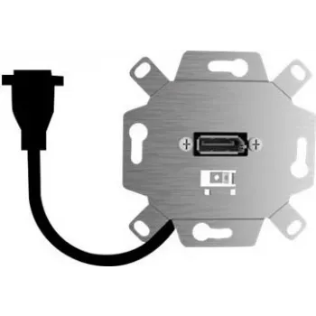 Rutenbeck KM-DP KP Up 0 Pigtail 15 cm Metāla DisplayPort ligzdas mehānisms