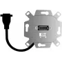 Rutenbeck KM-DP KP Up 0 Pigtail 15 cm Metāla DisplayPort ligzdas mehānisms