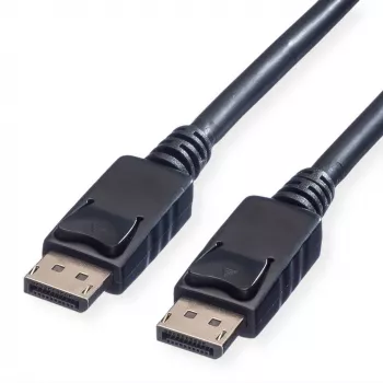 VALUE DisplayPort kabelis - DisplayPort (vīriešu) uz DisplayPort (vīriešu) - 3 m - Melns (11.99.5763)