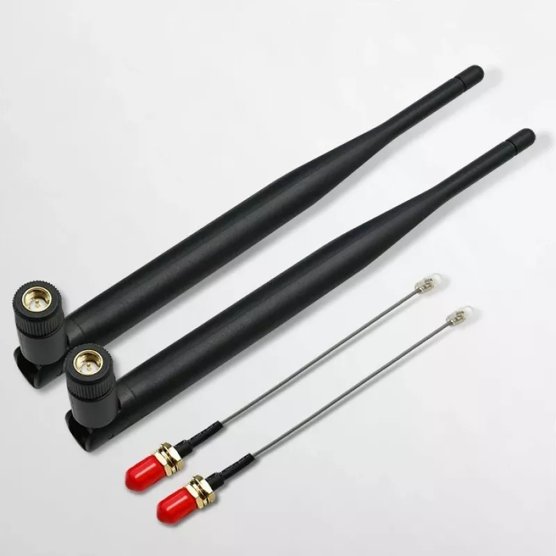 Iekštelpu Wi-Fi antena QOLTEC 57046, divu joslu 2.4–2.5 GHz un 5.1–5.8 GHz, 5 dBi, 50 Ω