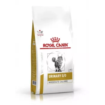Sausā barība kaķiem Royal Canin Urinary S/O Moderate Calorie 9 kg — pieaugušiem, ar mājputnu gaļu, 34% olbaltumvielas, 11% tauki