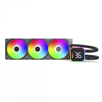 Dzesētājs CPU DAUDZSPRŪDZES MELNS/HYPERFLOW DIGITAL 360 MONTECH