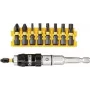 Dewalt triecienizturīgs urbjpatronu uzgaļu turētāju komplekts DT70578T 10 gab.