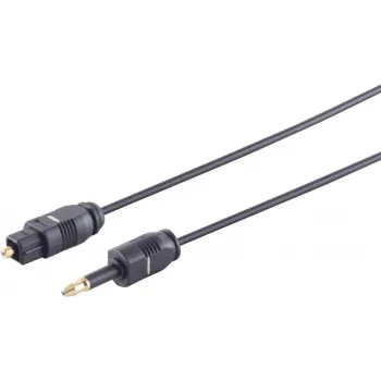 Optiskais audio kabelis ShiverPeaks 69012-3.0 TOSLINK uz 3.5 mm, 3 m