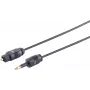Optiskais audio kabelis ShiverPeaks 69012-3.0 TOSLINK uz 3.5 mm, 3 m