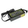 Strāvas adapteris Green Cell AD41P 65W ASUS klēpjdatoriem, 19V 3.42A, iekštelpu, melns