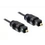 Optiskais audio kabelis Toslink DeLOCK 82880 2m Melns