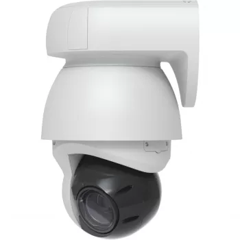 IP drošības kamera UBIQUITI UVC-AI-PTZ-W — AI PTZ industriāla sfēriska 3864×2160, 22× optiskais tālummaiņas, 360° rotācija, vadu, Siena/Stabs/Galds, balta