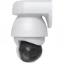 IP drošības kamera UBIQUITI UVC-AI-PTZ-W — AI PTZ industriāla sfēriska 3864×2160, 22× optiskais tālummaiņas, 360° rotācija, vadu, Siena/Stabs/Galds, balta