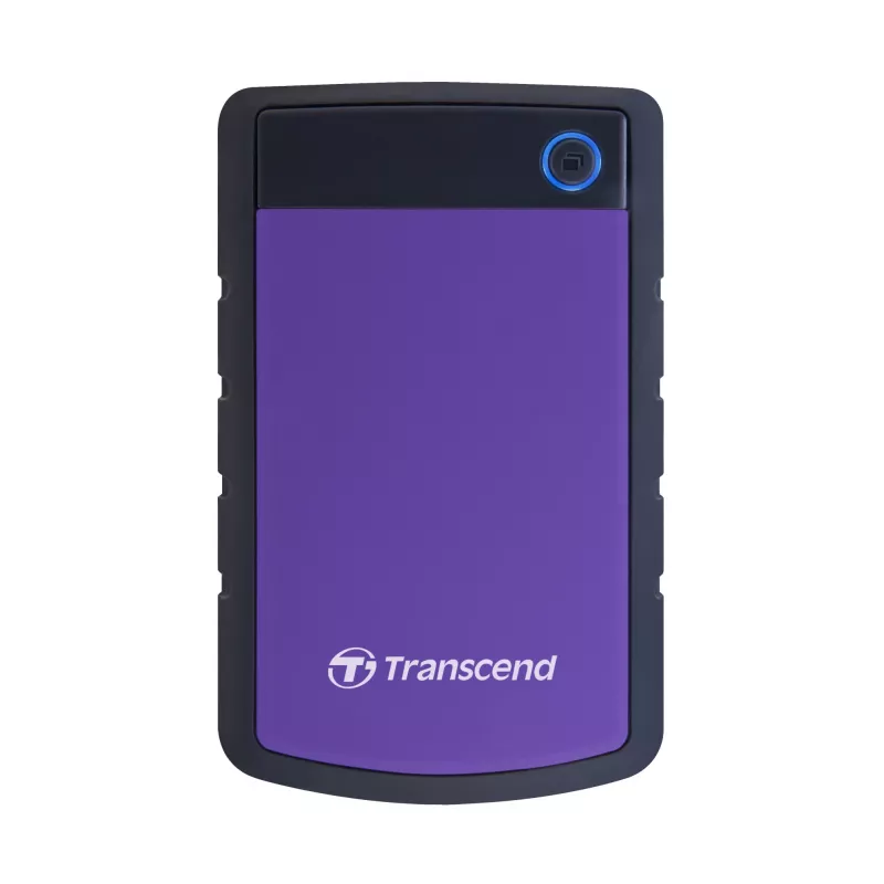 Transcend StoreJet 25H3P - Festplatte - 1TB - extern - 6,4 cm (2.5) - SuperSpeed USB - 5400 U/min - Puffer: 8MB - brilliant purple (TS1TSJ25H3P)
