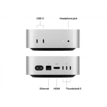 Apple Mac mini ar M4 Pro mikroshēmu: 12‑kodolu CPU un 16‑kodolu GPU, 24GB, 512GB SSD