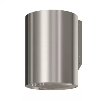 Tvaika nosūcējs MAAN Elba Mini WPB 431 Satin, tērauda korpuss, 400 mm augstums, Ø310 mm, 120–300 m³/h, elektroniska vadība