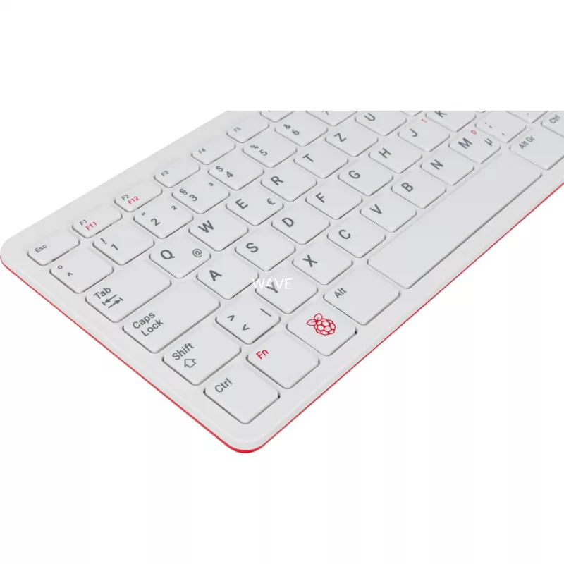 Vadu USB tastatūra Raspberry Pi KEYBOARD DE RB-TASTA01W — Vācu izkārtojums