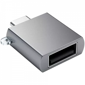 Satechi USB-C uz USB 3.0 adapteris Space Grey – kompakts un kvalitatīvs