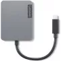 USB-C ceļojumu centrmezgls Lenovo SC11A30368 ar 4 portiem, ieskaitot HDMI un Ethernet