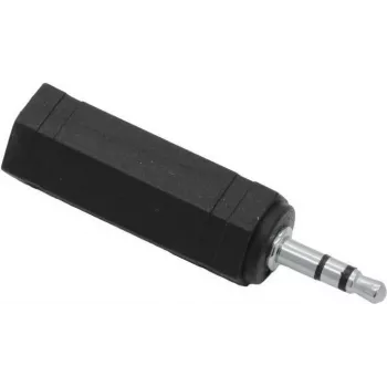 Audio adapteris Omnitronic 3.5mm vīrišķais uz 6.35mm sievišķo stereo 3022631W