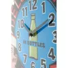 NeXtime klok 8167 Delux Diner sienas pulkstenis, 43x43 cm, daudzkrāsains
