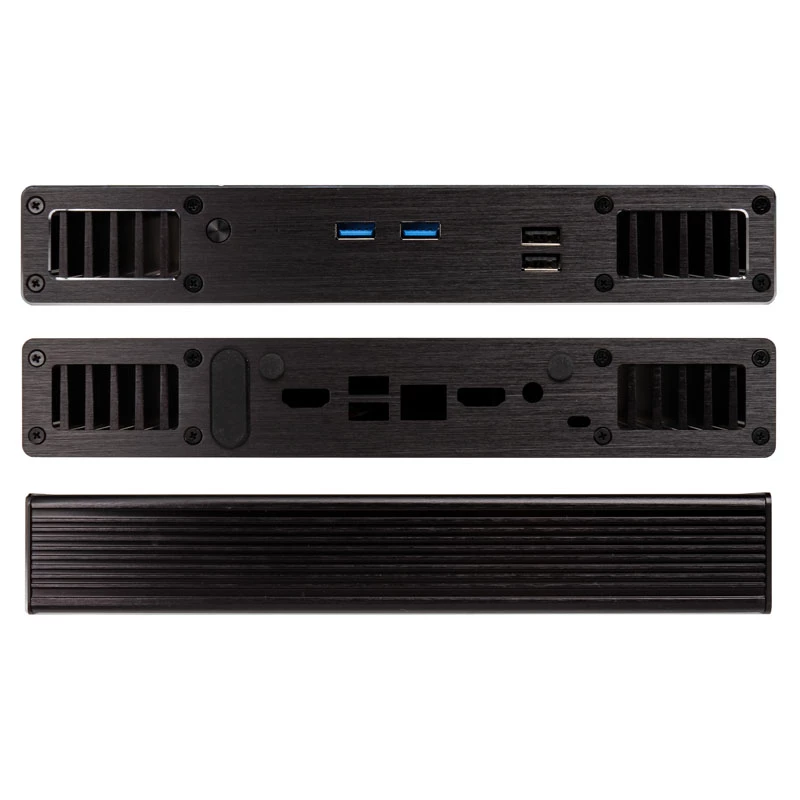 PC korpuss Akasa Plato X7D Small Form Factor Melns