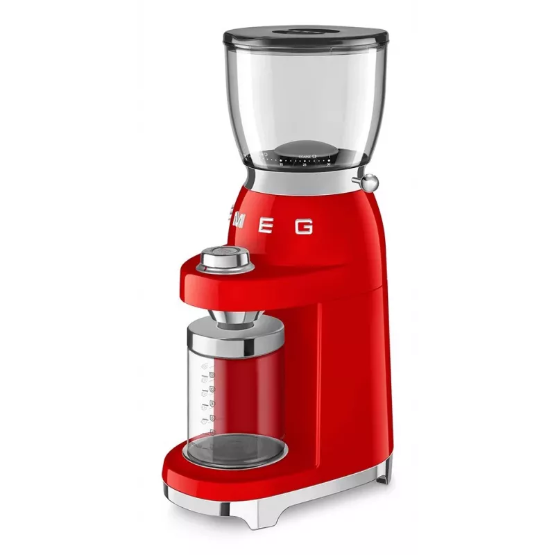 Smeg 50's Style kafijas dzirnaviņas CGF11RDEU sarkana