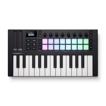Novation Launchkey Mini 25 MK4 — MIDI tastatūra 25 taustiņi