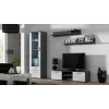 Cama TV statīvs SOHO 140 pelēks/balts glancēts
