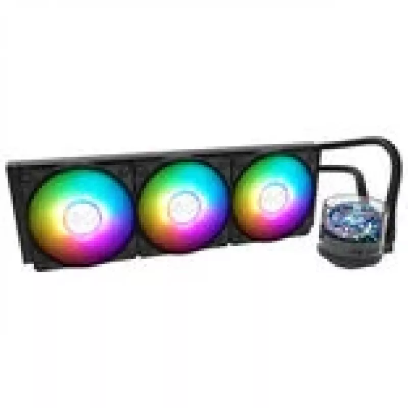 InWin Modfree Deluxe Big-Tower ar rūdītu stiklu + InWin NR36 ARGB AiO šķidruma dzesēšana - 360mm