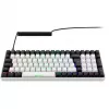 SKILLER SGK50 S2 spēļu tastatūra balta, DE izkārtojums, Gateron Red slēdži